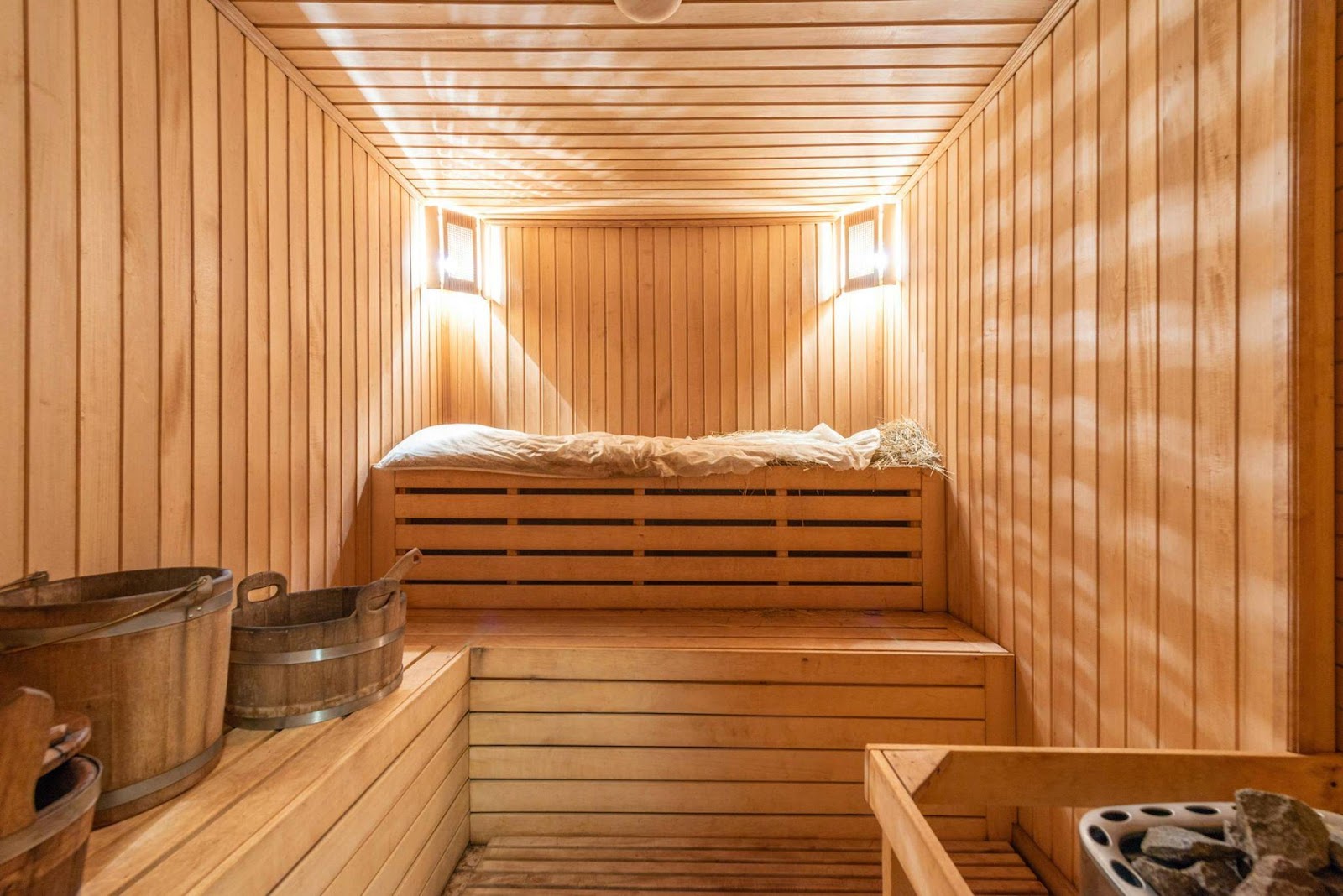 Sitting in a Sauna for 20 Minutes